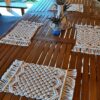Macramé prostírání 40x22cm - Image 3