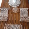 Macramé prostírání 40x22cm