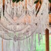 Macramé dekorace Svatební tapiserie