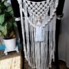 Macramé svatební ozdoba na židle